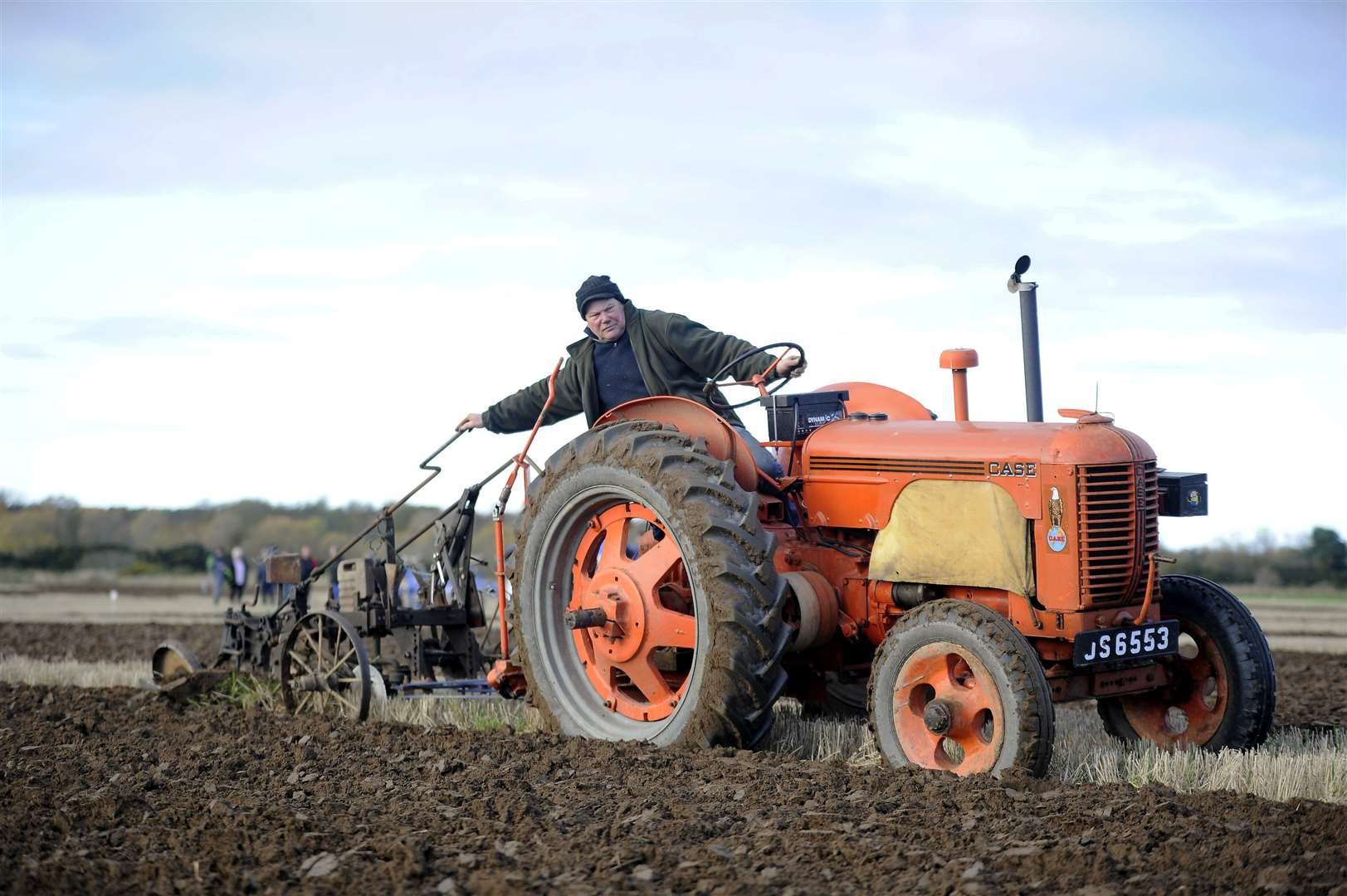 Eric Proctor from Alford...Ploughing match at Byres Farm, Bogmoor...Picture: Becky Saunderson..