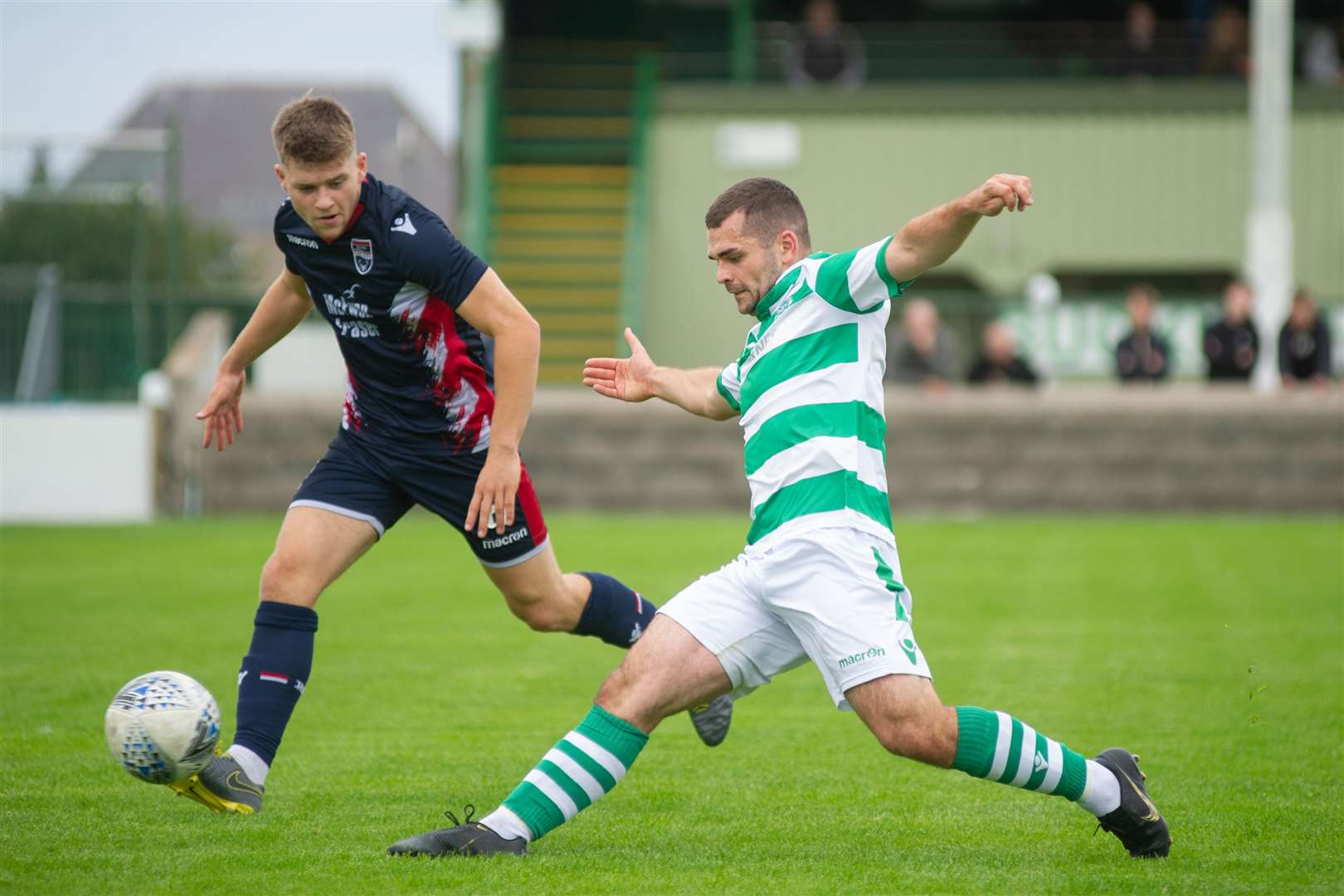 Jack Grant (left) is one of two Ross County youngsters loaned out to Keith.