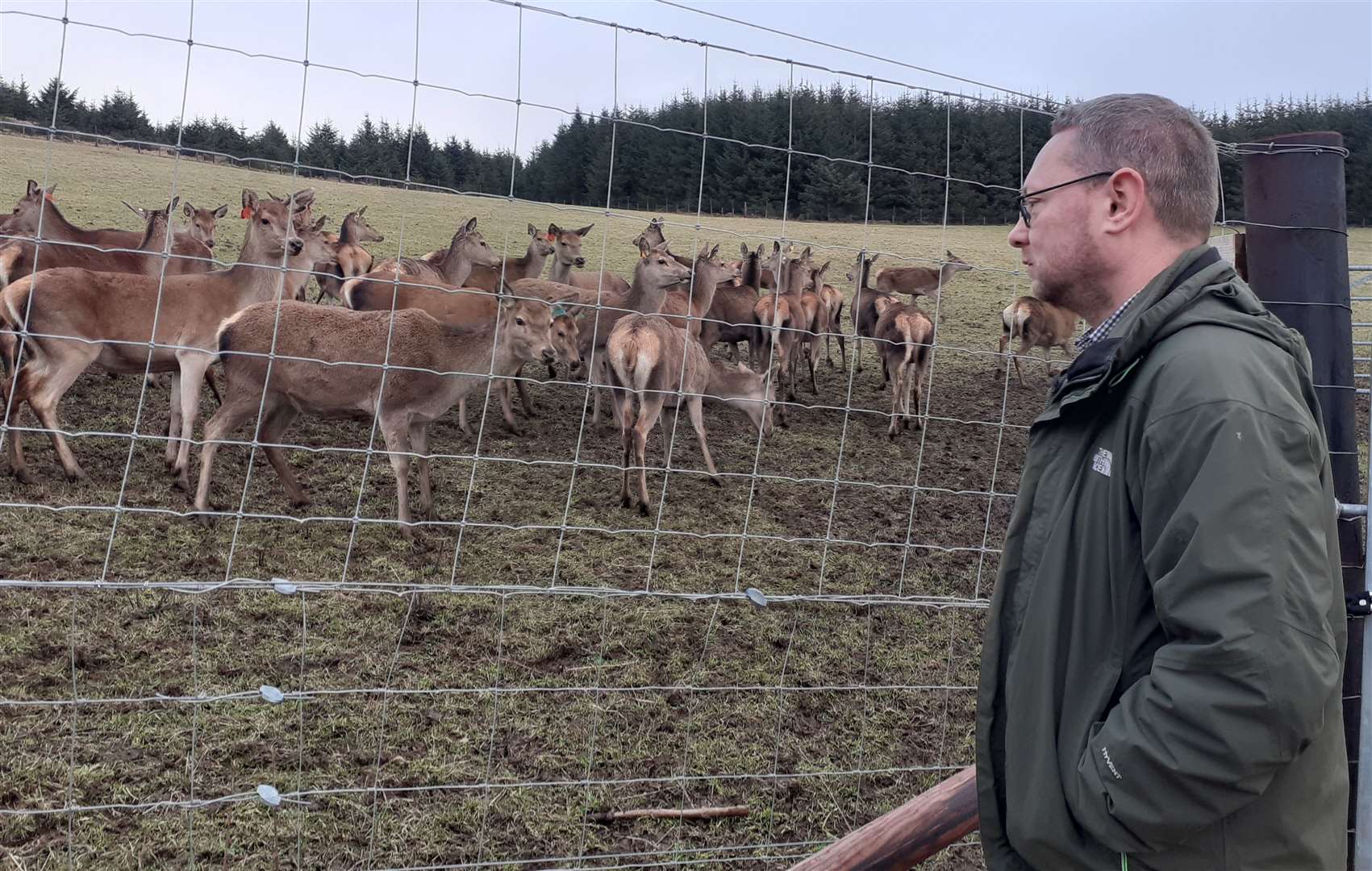 MP Richard Thomson highlighted the issue after a recent visit to a deer farm on Donside in Aberdeenshire.