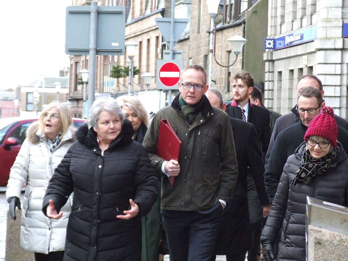 Parliamentary Under Secretary of State for Scotland Minister John Lamont visited Peterhead.