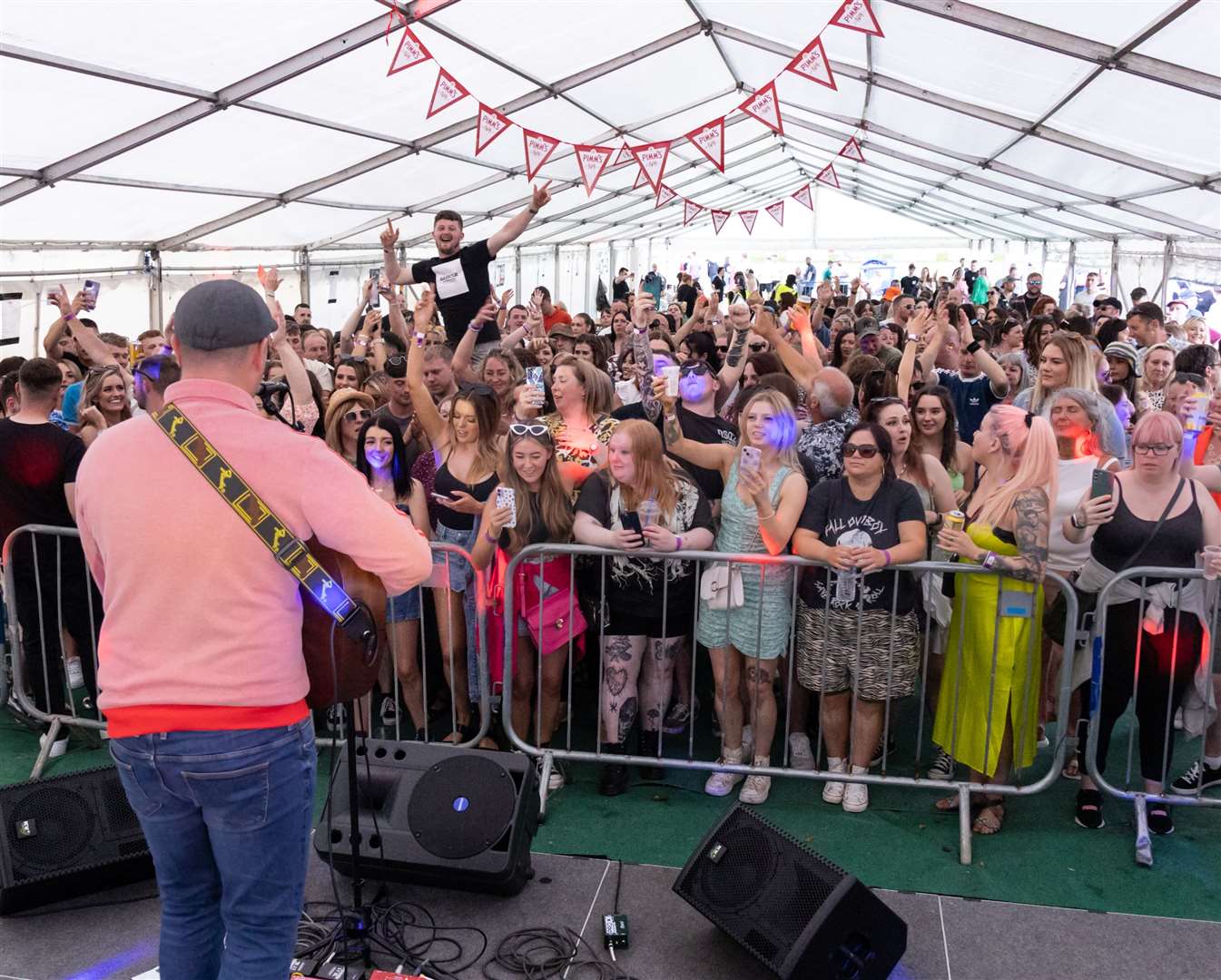 The crowd was delighted by the Gerry Cinnamon Experience. Picture: Above and Beyond Captures