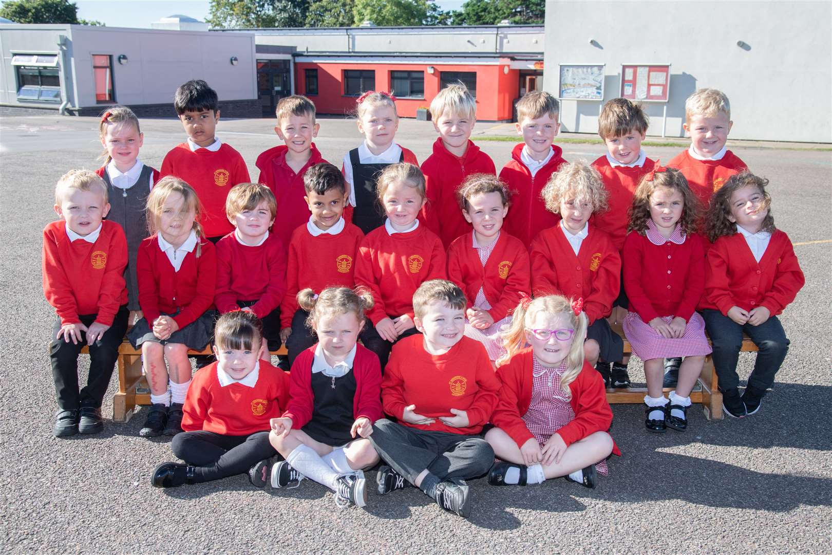 St Gerardine Primary School Primary One 2023...Picture: Daniel Forsyth..