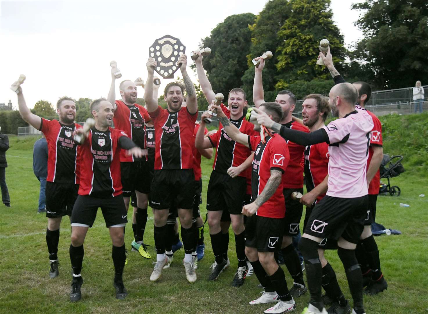 FC Fochabers were the 2022 title winners and made a winning start to this season. Picture: Beth Taylor.