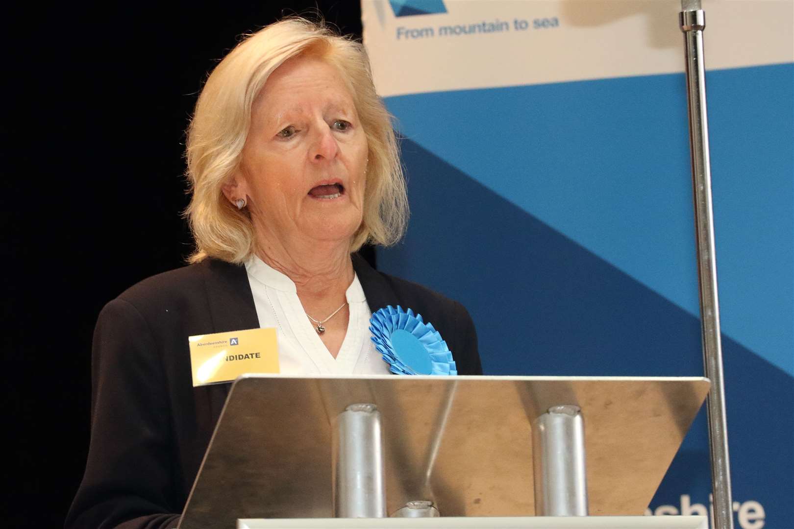 Sheila Powell thanked all those who had helped in the election