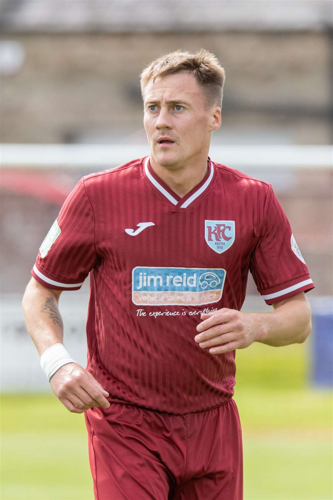 Gavin Elphinstone is on the transfer list at Keith. Picture: Daniel Forsyth