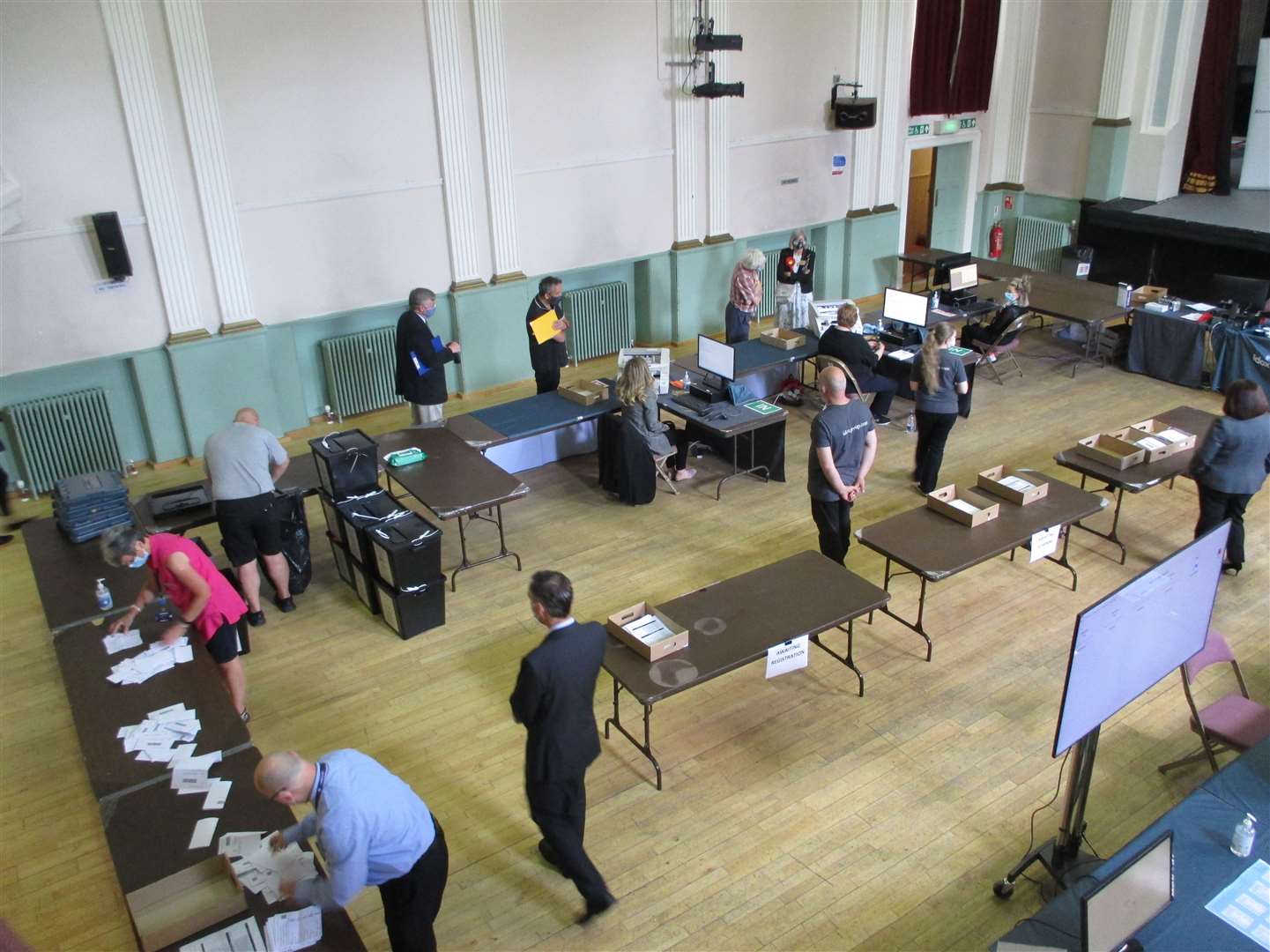 Vote counting for the East Garioch by-election has started at Inverurie Town Hall.