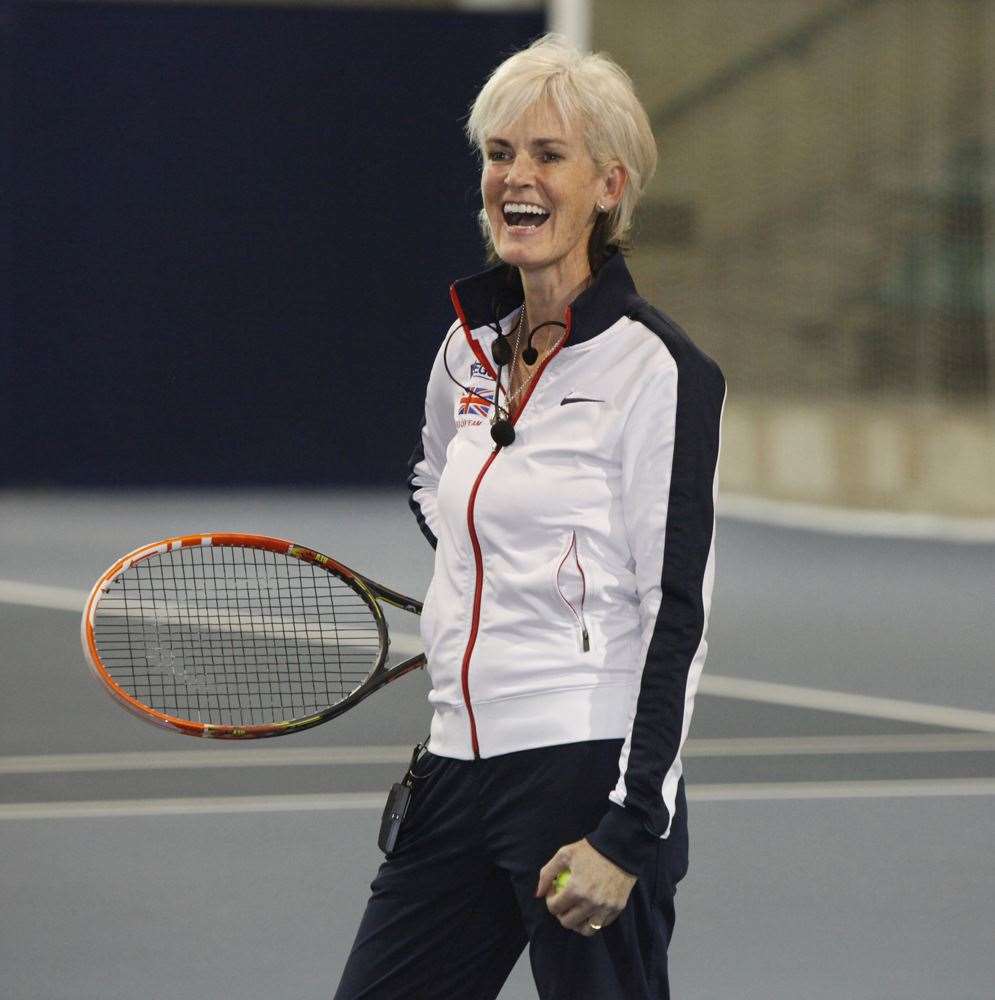 Judy Murray is offering the prize on behalf of charity Maggie's Aberdeen