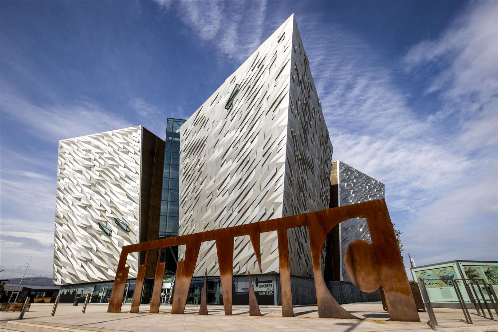 Titanic Belfast visitor centre and tourist attraction (Liam McBurney/PA)