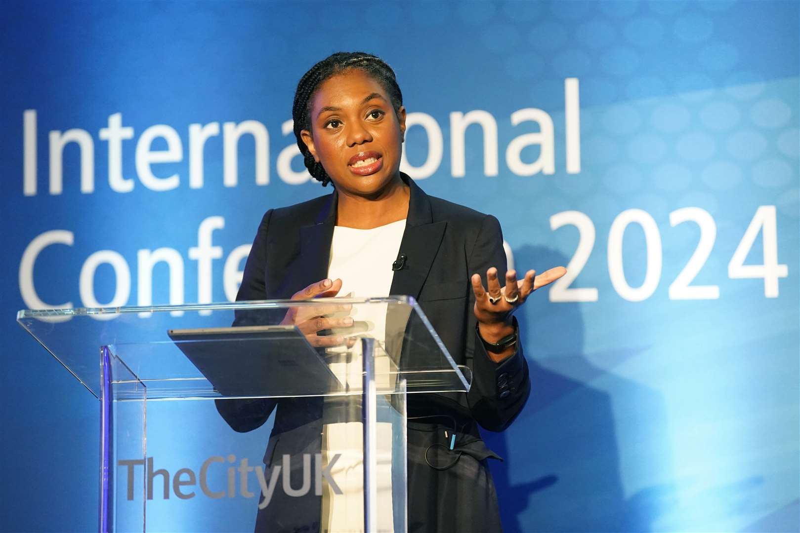 Business and Trade Secretary Kemi Badenoch said her role often involves ‘the killing of bad ideas’ (Stefan Rousseau/PA)