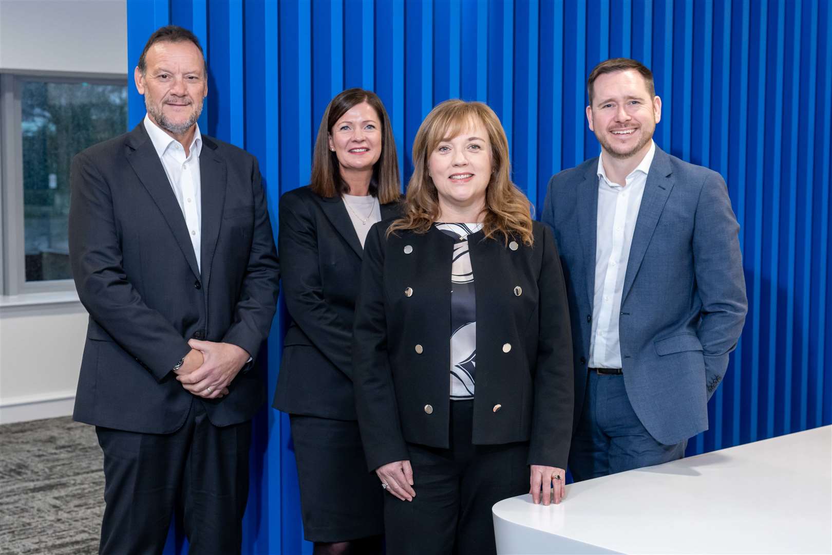 Aberdeen Considine's Peter Mutch, corporate benefits director at AC Wealth; Ruth Aberdein, partner and head of family law; Jacqueline Law, managing partner; and Ritchie Whyte, partner and head of corporate and business advisory.