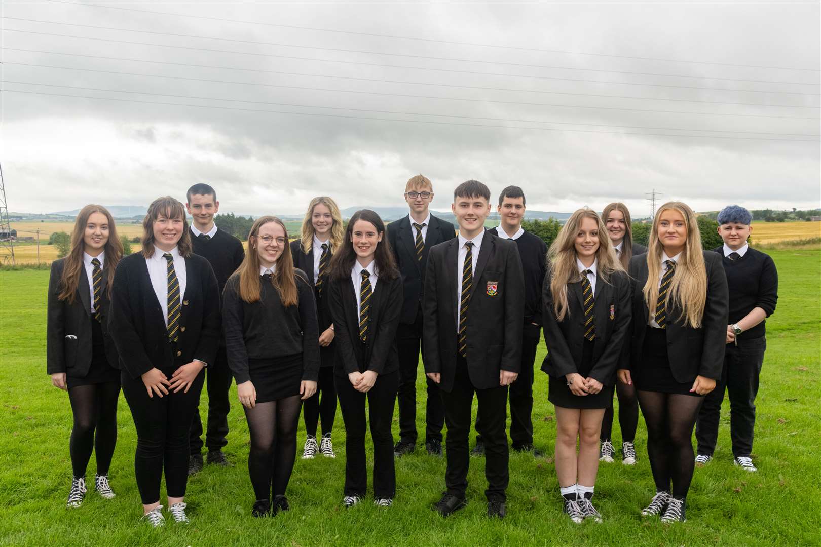 Pupils returned to Keith Grammar School last week after receiving their exam results earlier this month. Picture: Beth Taylor
