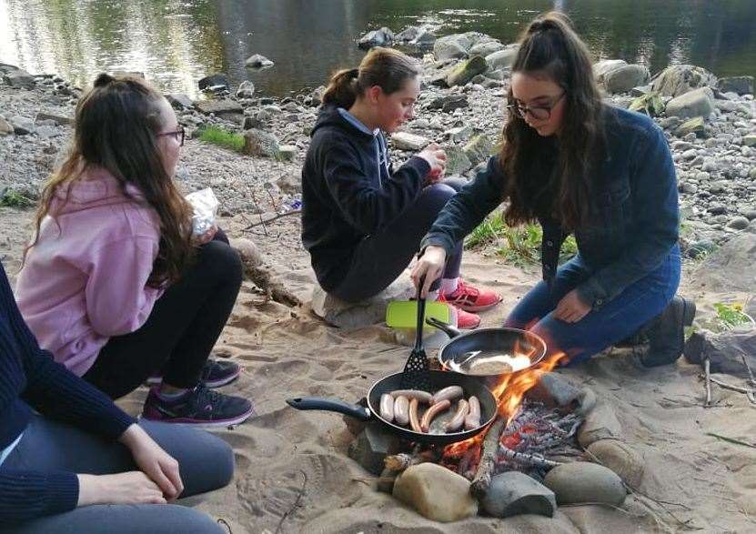 Girlguiding Moray usually holds camps, and Rainbows and Guides fun days at this time of year.