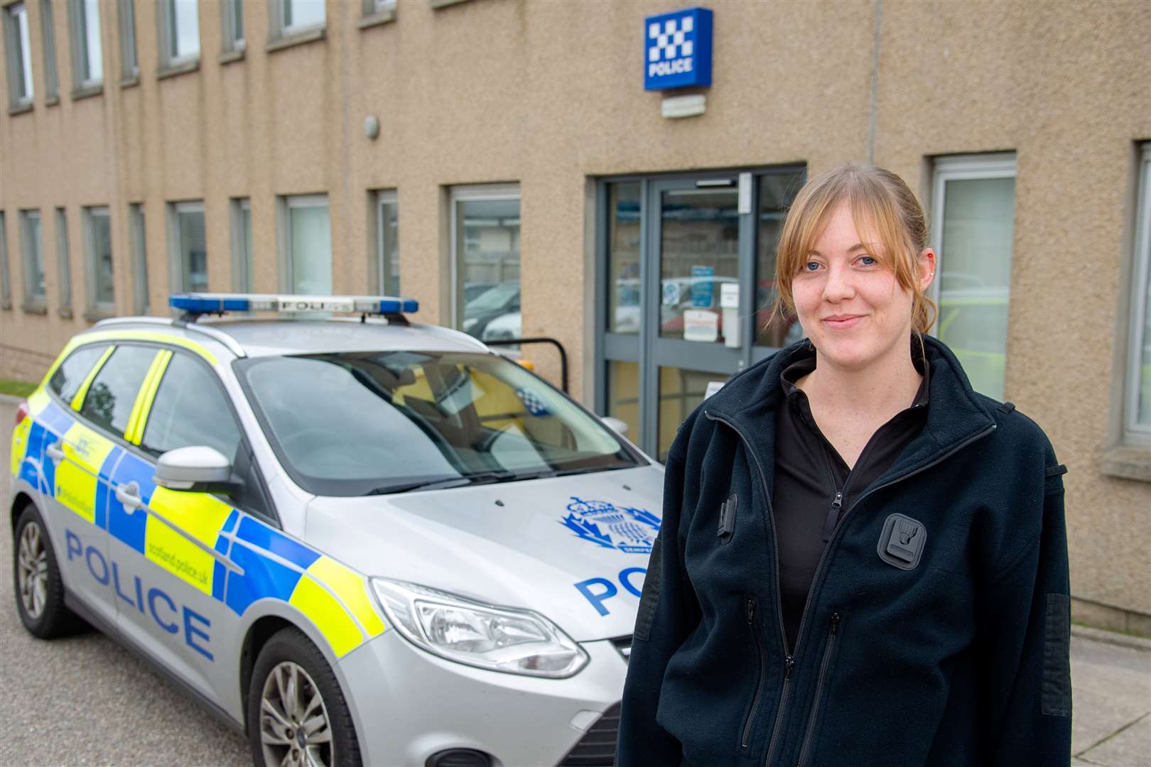 Buckie and Keith's new Community Officer PC Rachel Barclay. Picture: Daniel Forsyth