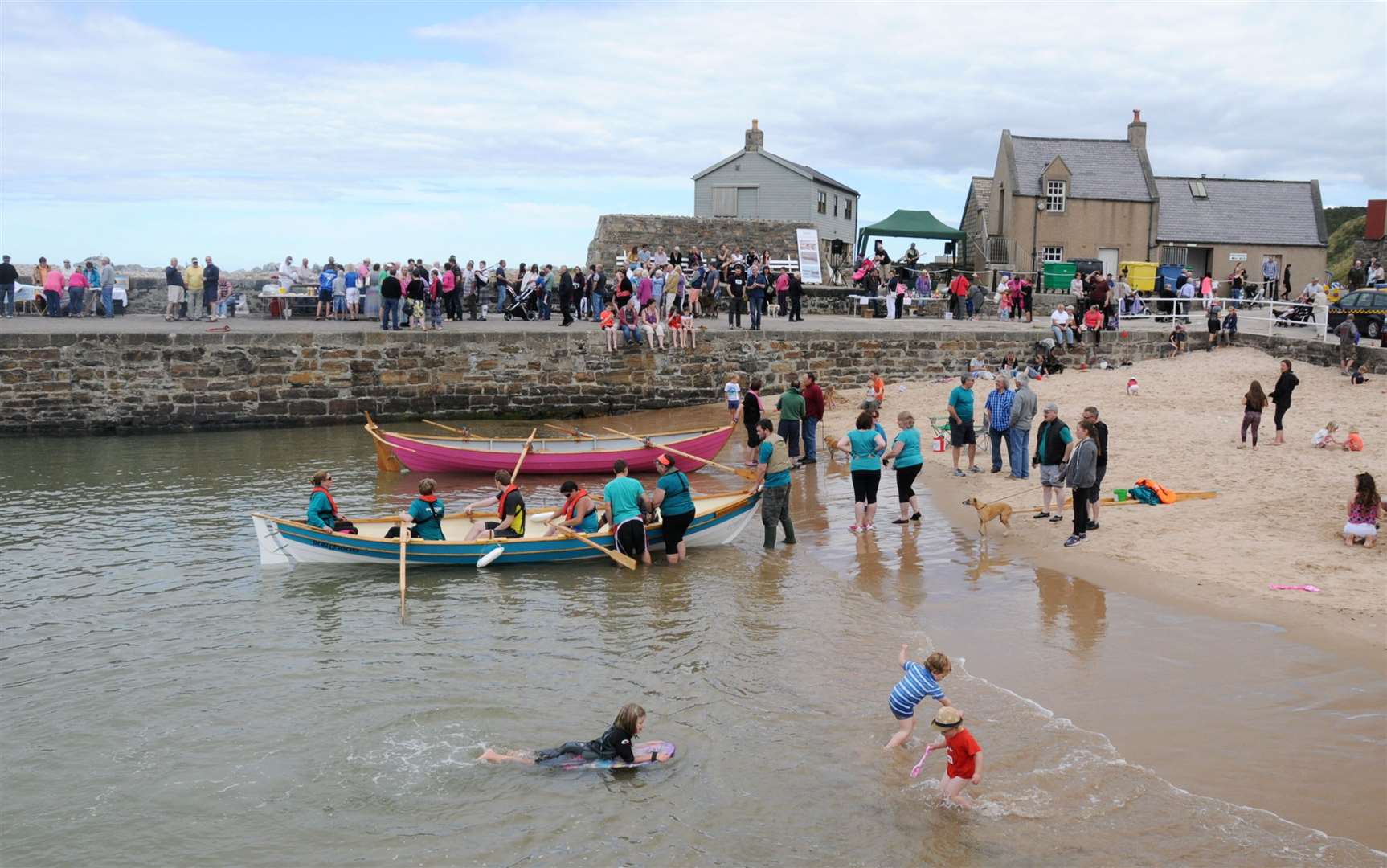 Cullen Harbour Gala is gearing up for a packed day of activites for all the family after a two-year break.