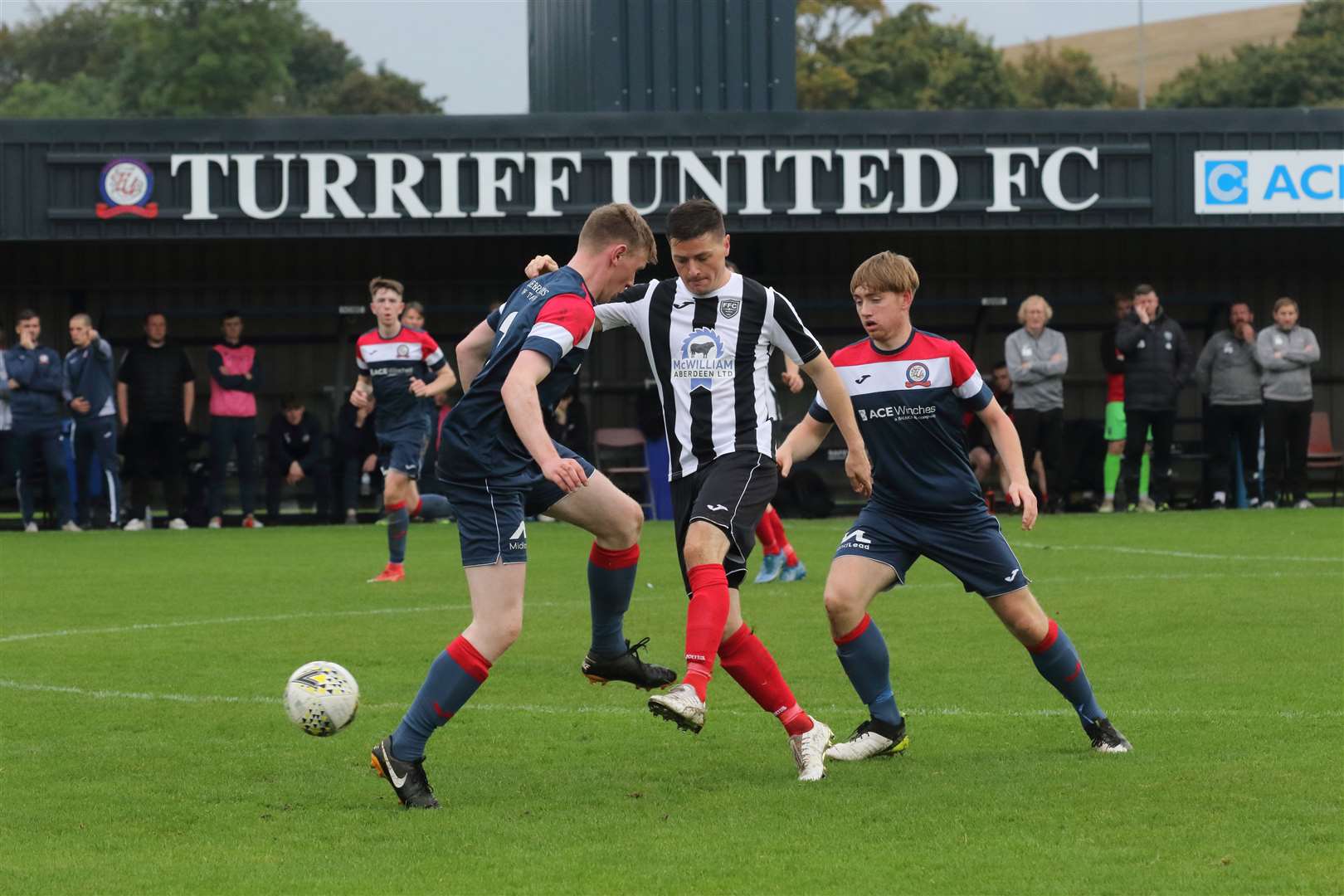 Turriff United lost their cup semi to Fraserburgh. Picture: David Porter