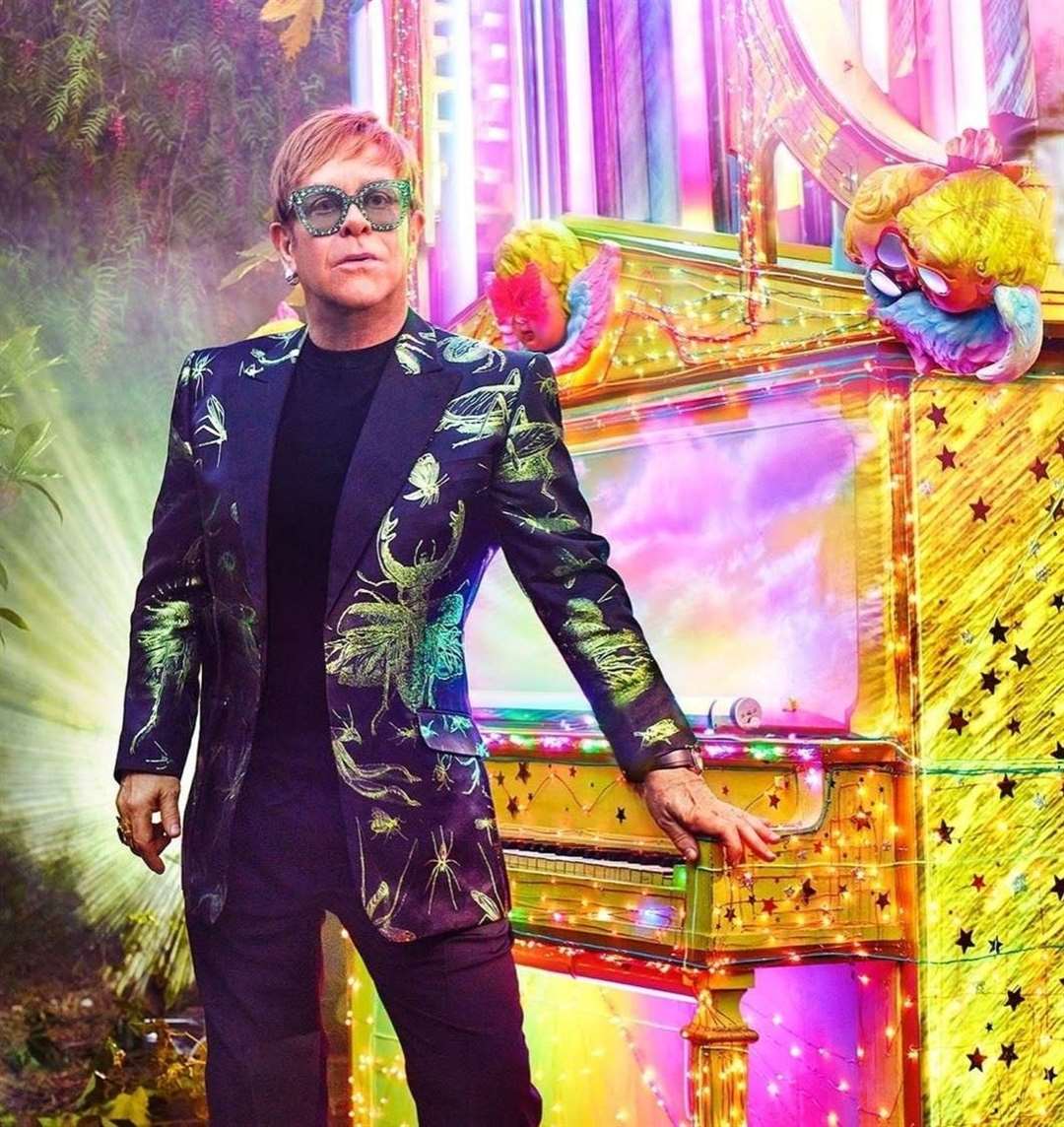 Elton John is just one of the many acts streaming music this week.