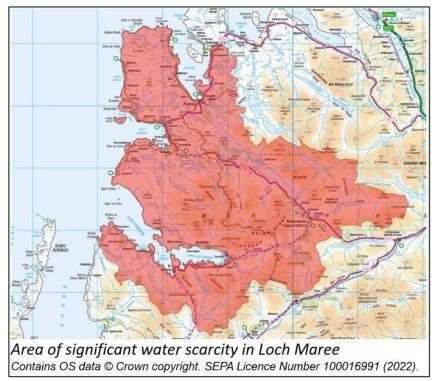 The Loch Maree area is particularly badly affected