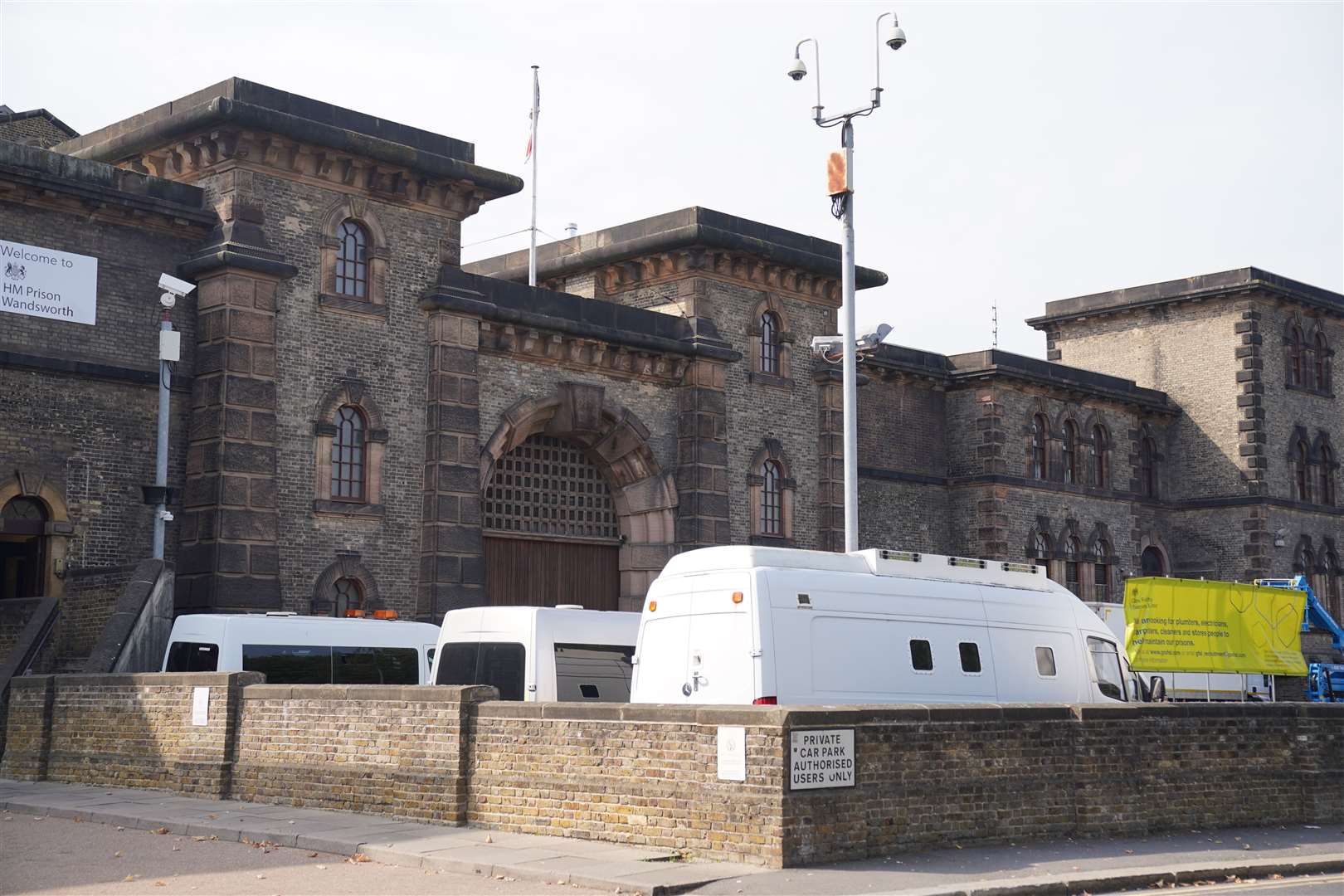 Prior to his alleged escape, Daniel Khalife had been on remand at Wandsworth Prison after being charged with terror offences in January (Lucy North/PA)