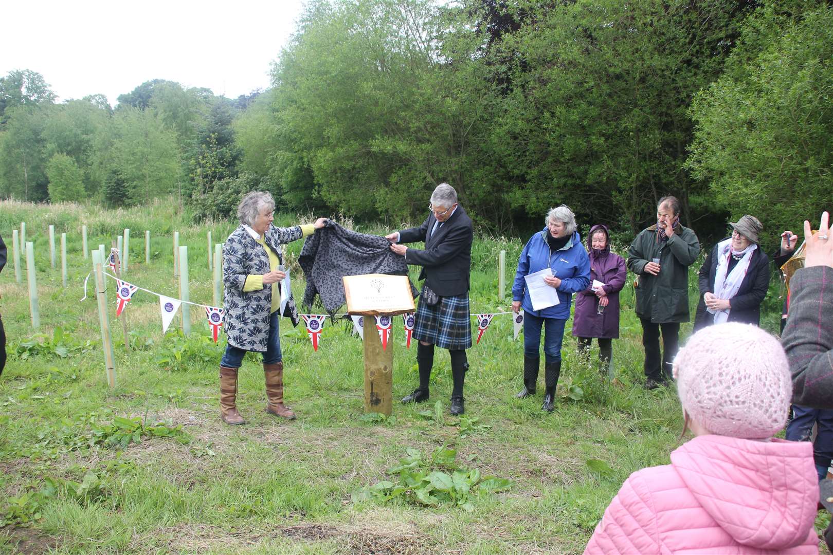 Community picnic at Mountblairy community woodland. Pictures: Kirsty Brown