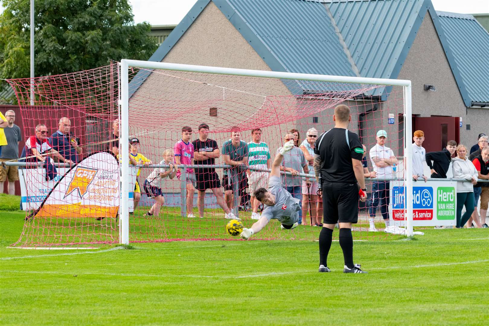 Penalty saves are becoming a common sight when Craig Reid is ion Keith's goal. Picture: Beth Taylor