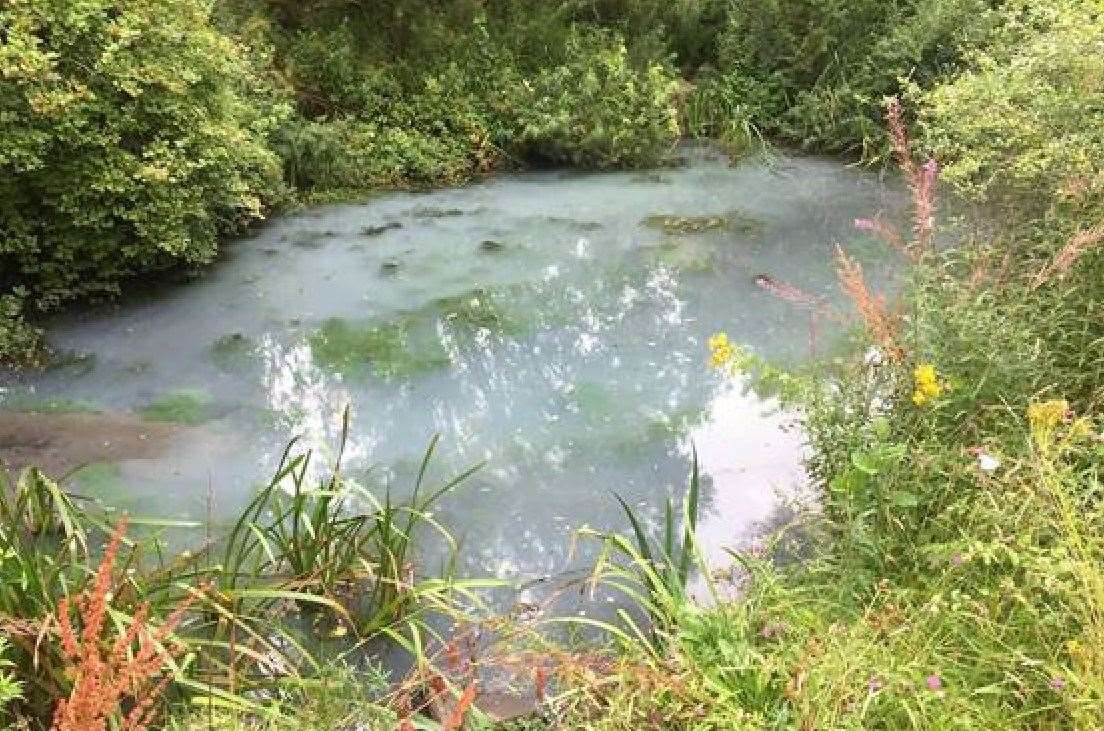 Pond contamination in Westhill has prompted a call for residents to check their own drains.