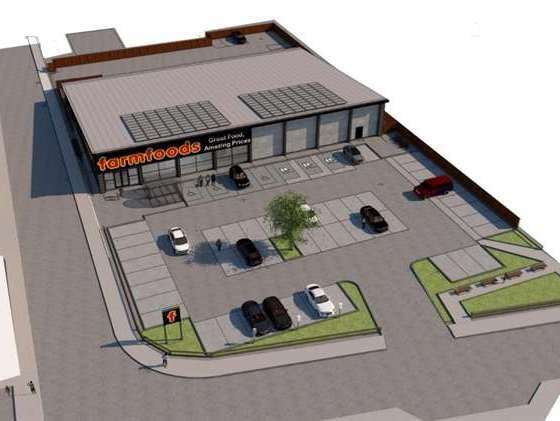 Plans for the store were approved in 2023, with the building set to open to customers this weekend.