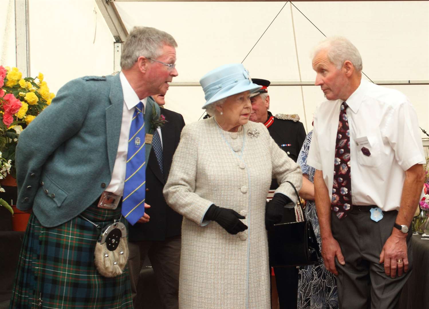 Her Majesty Queen Elizabeth II attended Turriff Show's 150th annversary in 2014. Pictures: David Porter