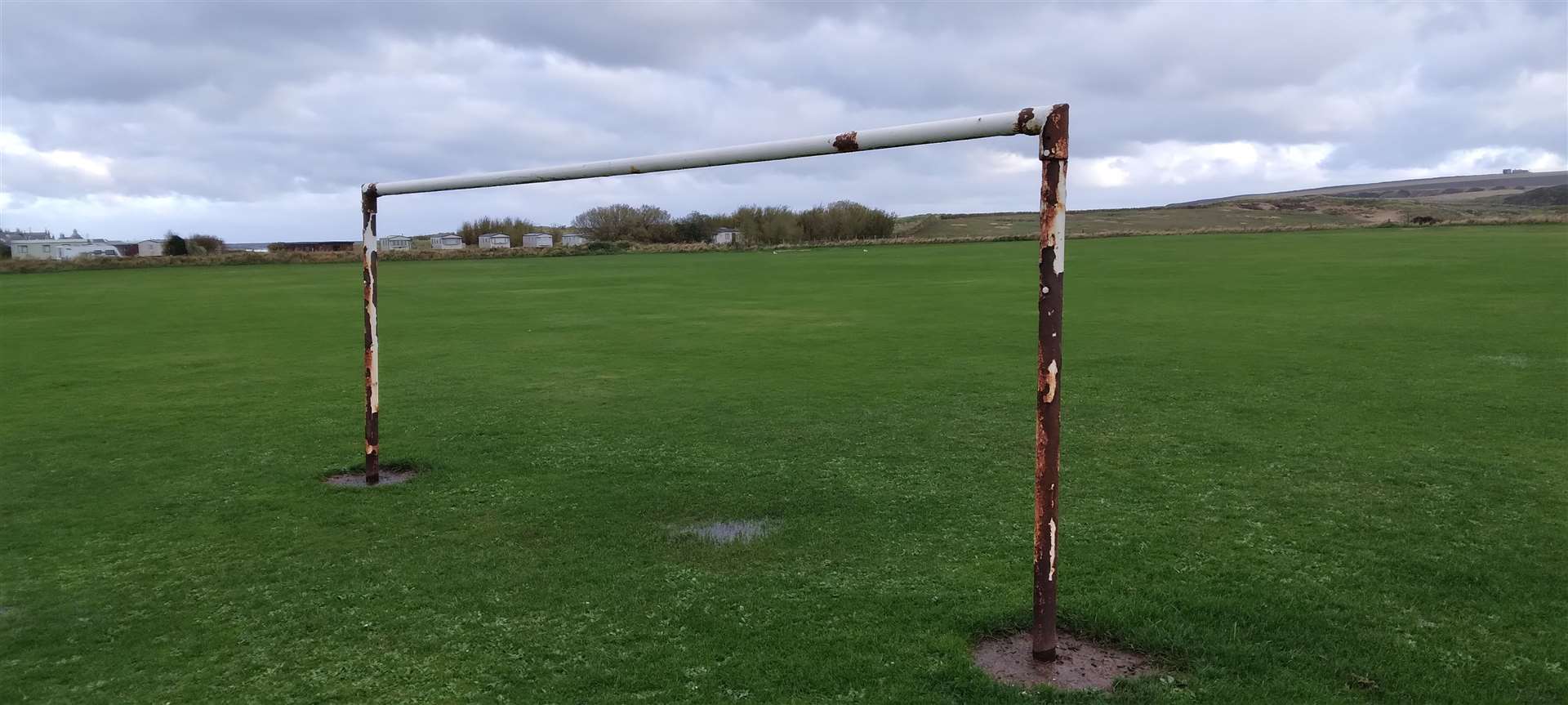 The funding for the Sandend Amenities Council will be used to make improvements to the village's playing field.