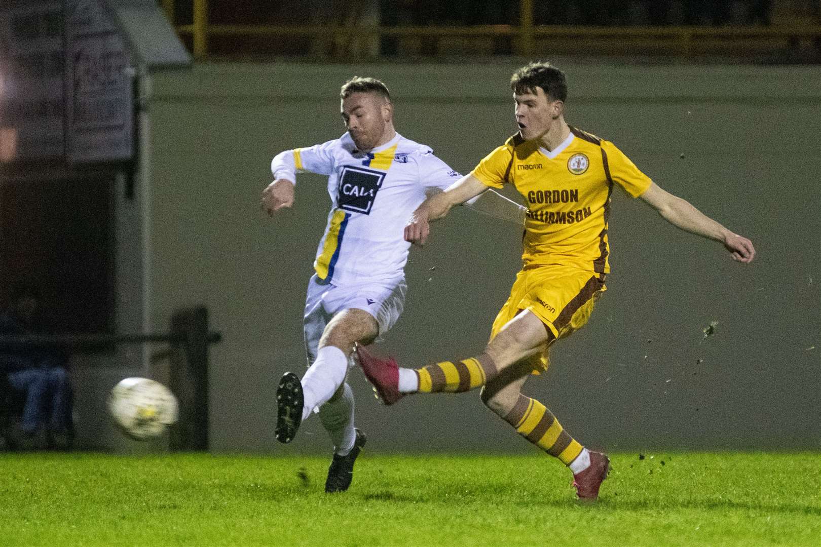 Craig Gill (left) has joined Keith from Inverurie Locos. Picture: Daniel Forsyth..