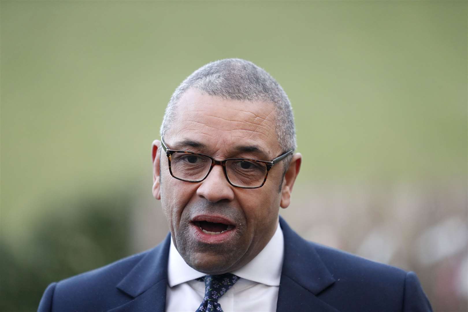 Foreign Secretary James Cleverly said the UK wanted to broker an agreement to ‘resolve all outstanding issues’ over the Indian Ocean archipelago (Peter Morrison/PA)