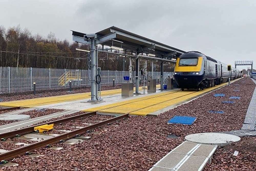 The new depot will service HSTs which run to Aberdeen and Inverness
