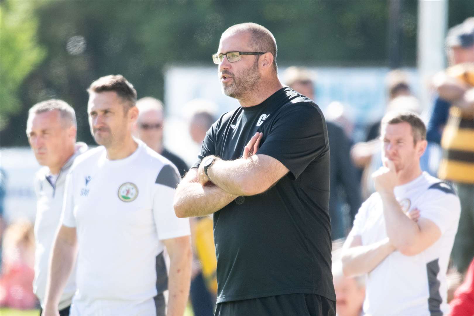 Keith manager Craig Ewen...Picture: Daniel Forsyth.