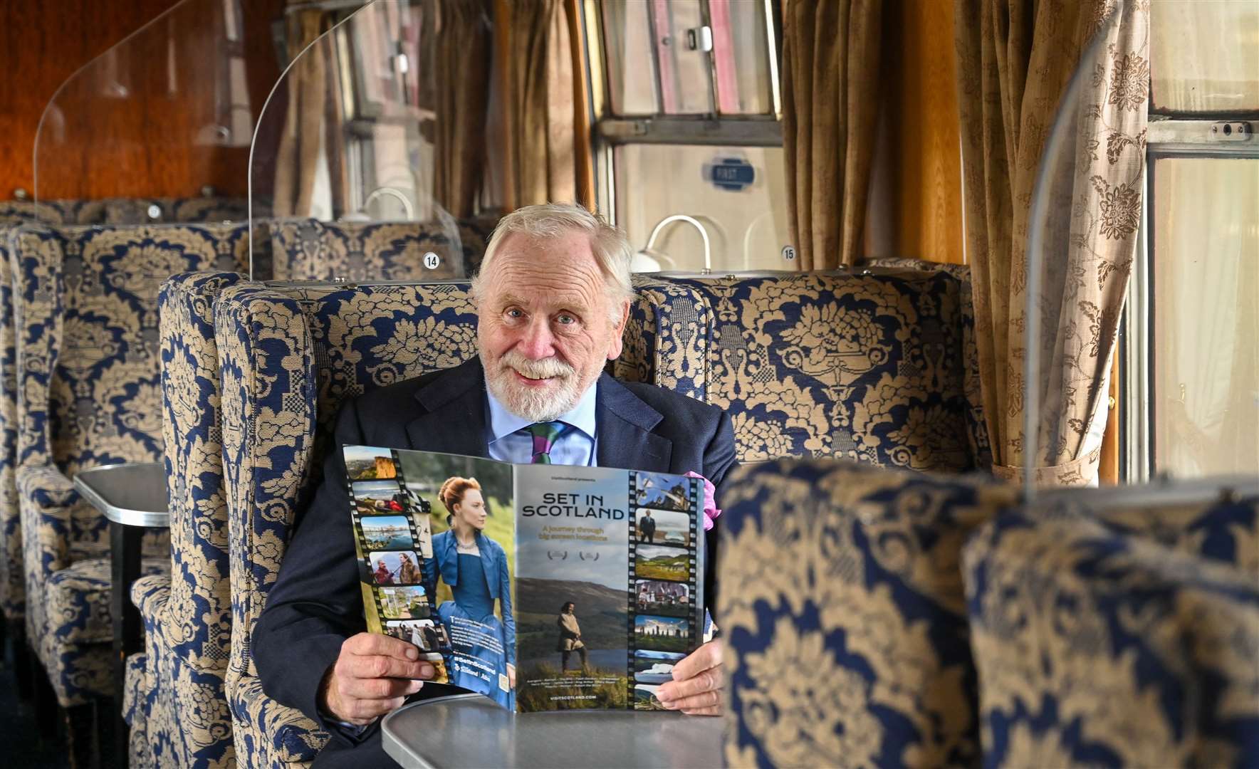 Scottish acting legend, James Cosmo, has spoken of the "magical quality' of films shot in Scotland as VisitScotland launches its new-look guide to big screen locations at Bo'ness and Kinneil Railway, near Falkirk.