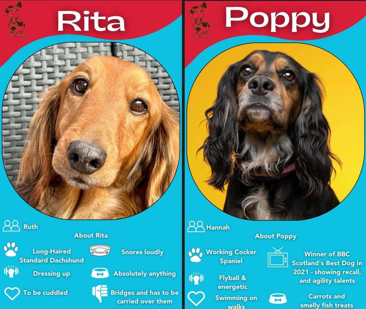Rita and Poppy have joined the Canine Crew.