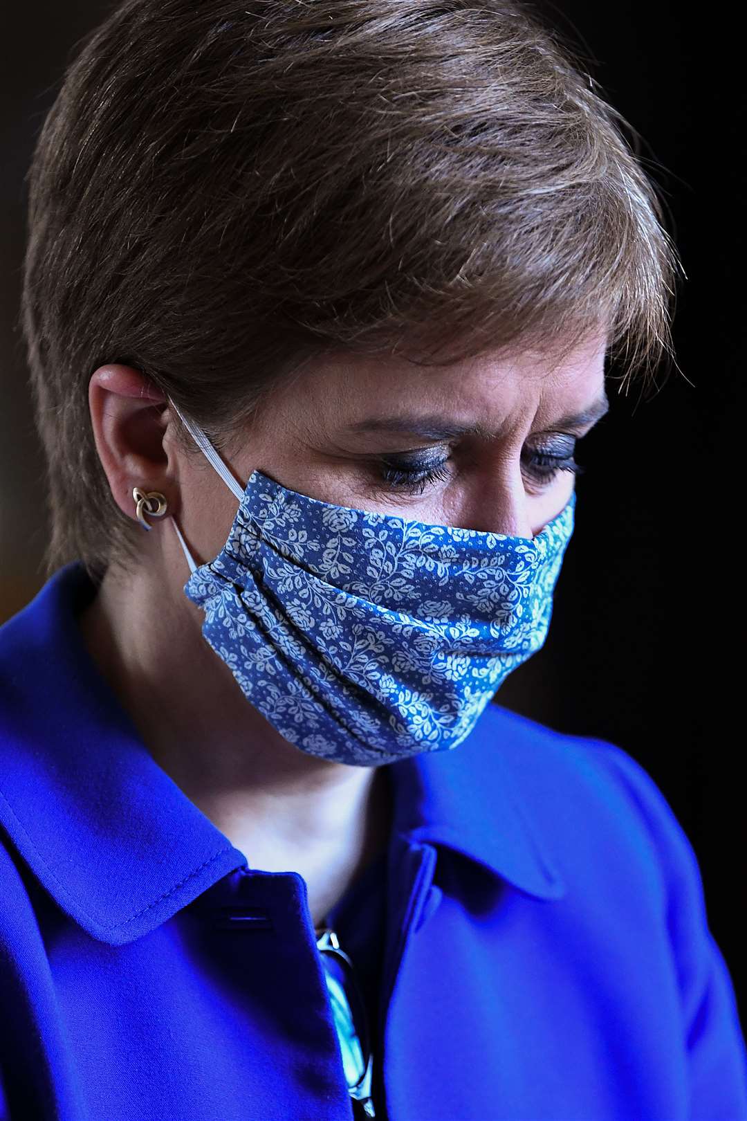 First Minister Nicola Sturgeon said decisions will be based on up to date information (Jeff J Mitchell/PA)
