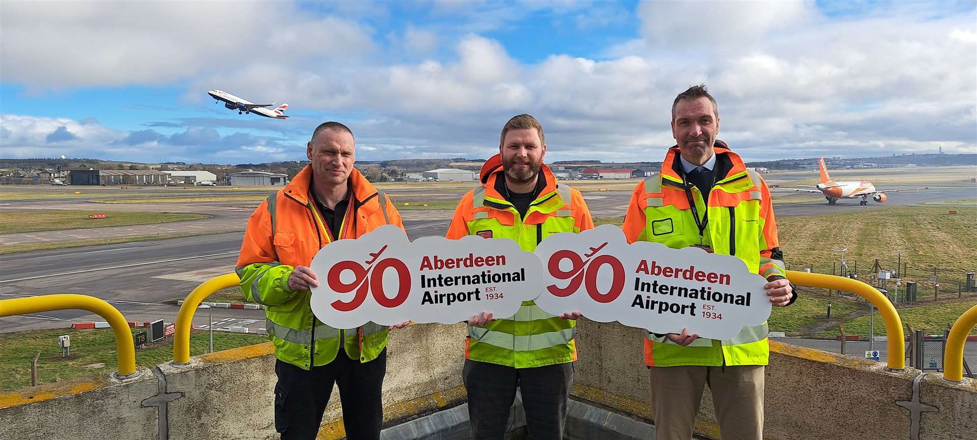 Aberdeen Airport turns 90 years old