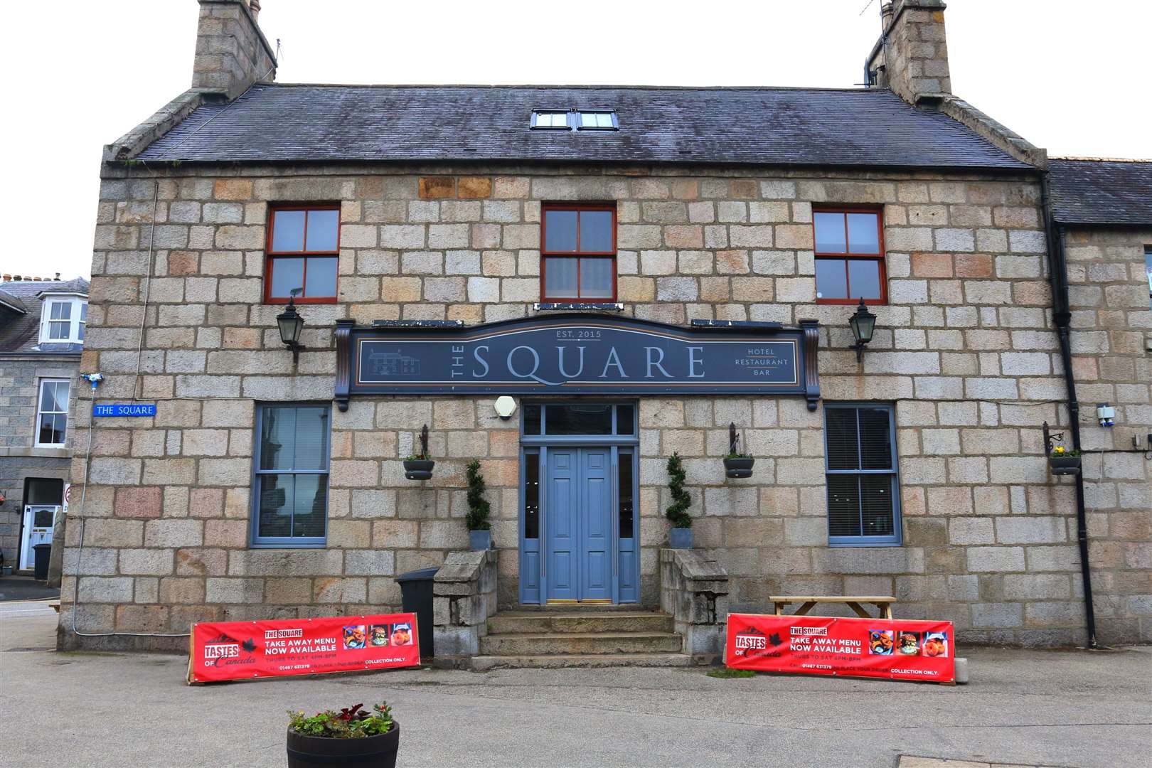 The Square in Kintore is set to offer dome dining for guests.