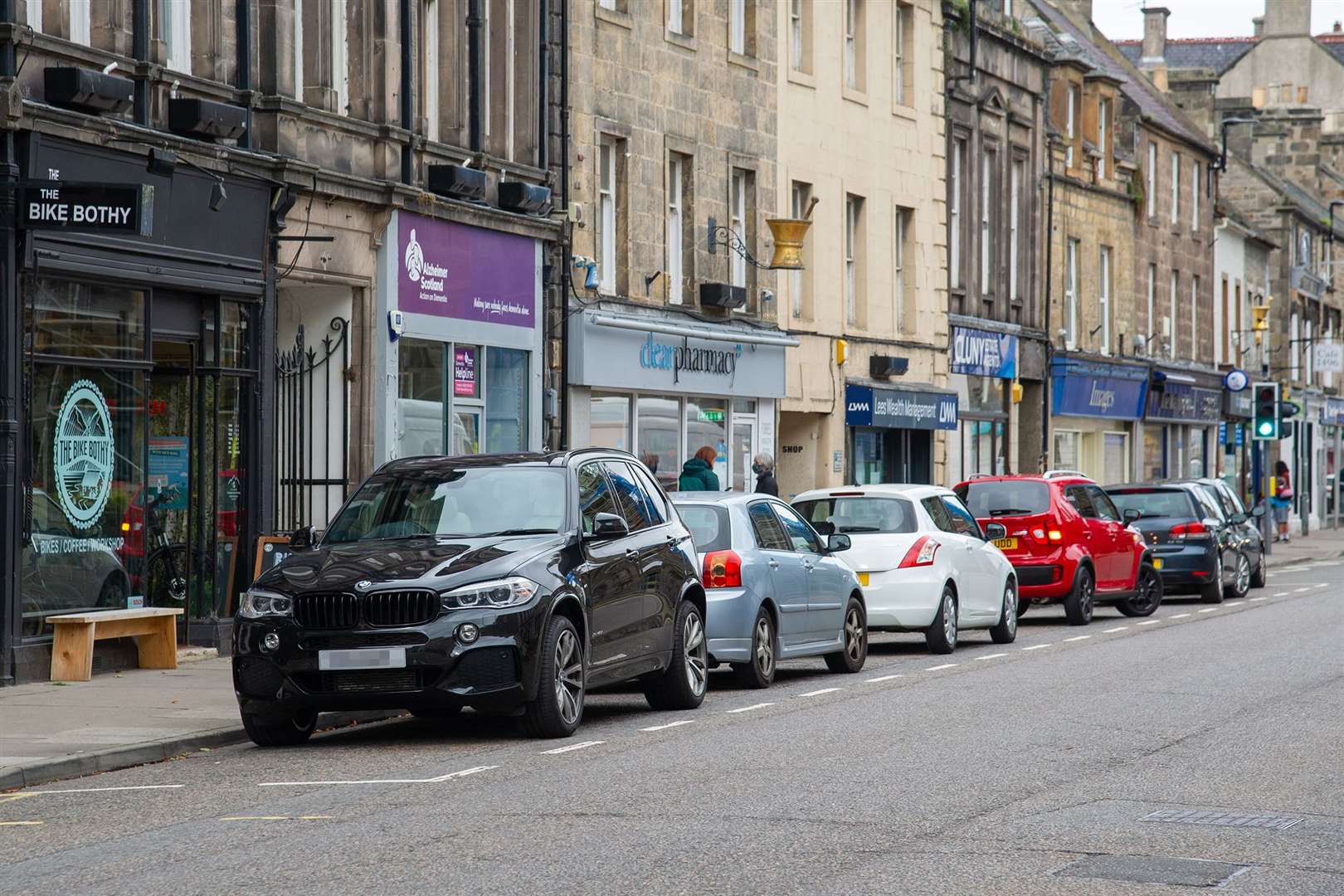 Forres High Street. Picture: Daniel Forsyth