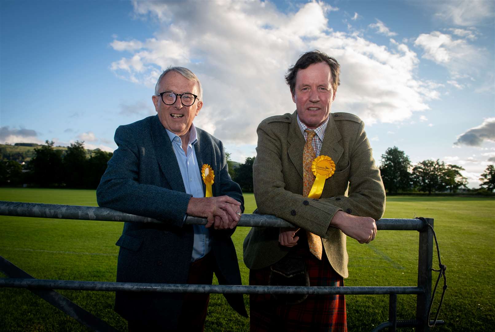 At the 2024 general election count in Dingwall: new MPs Jamie Stone and Angus MacDonald of Scottish Liberal Democrats. Picture: Callum Mackay.