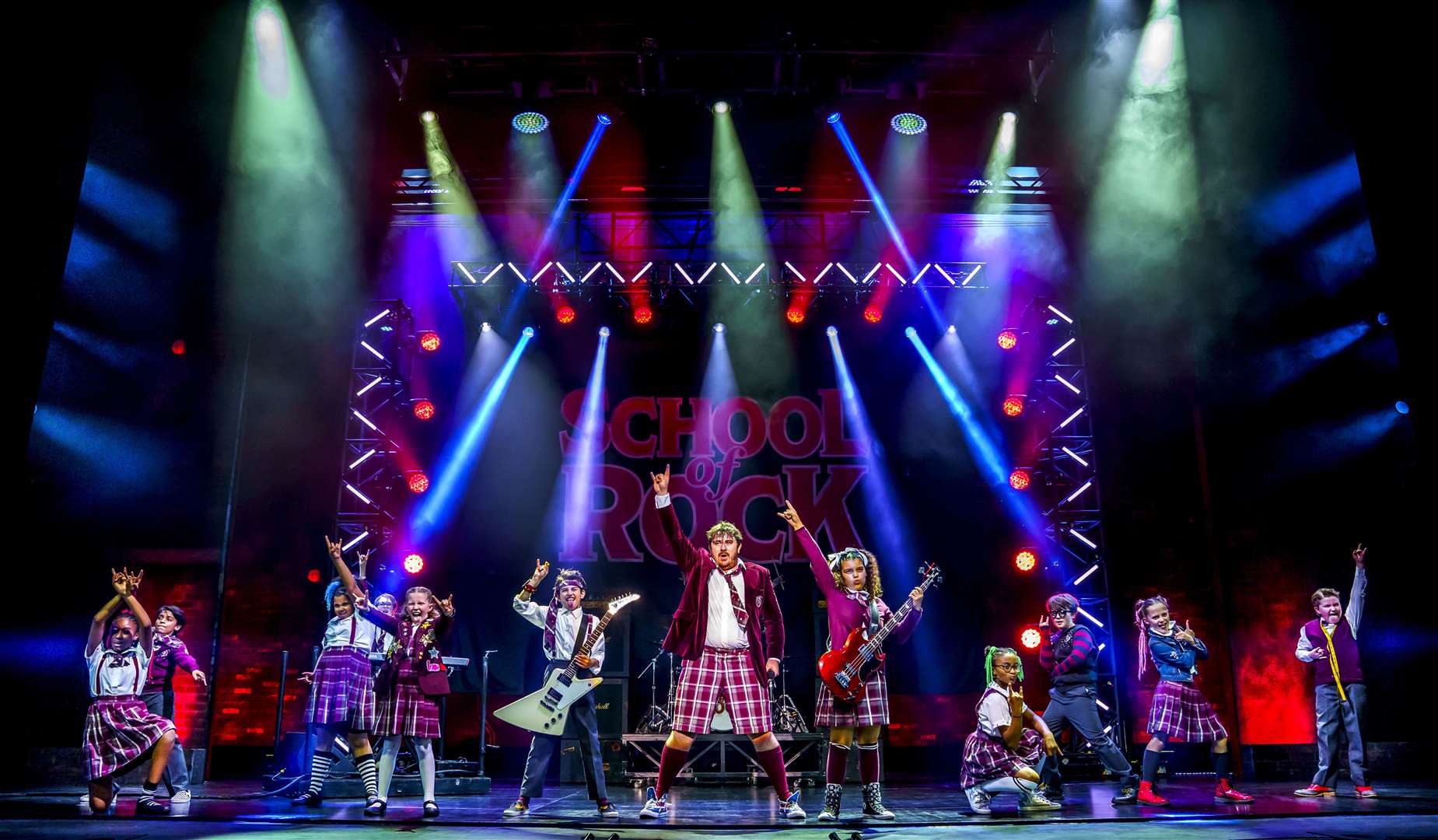 School of Rock is at His Majesty's Theatre this week.