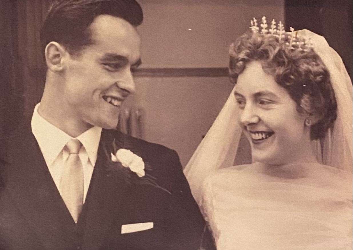The couple were married in July 1961.