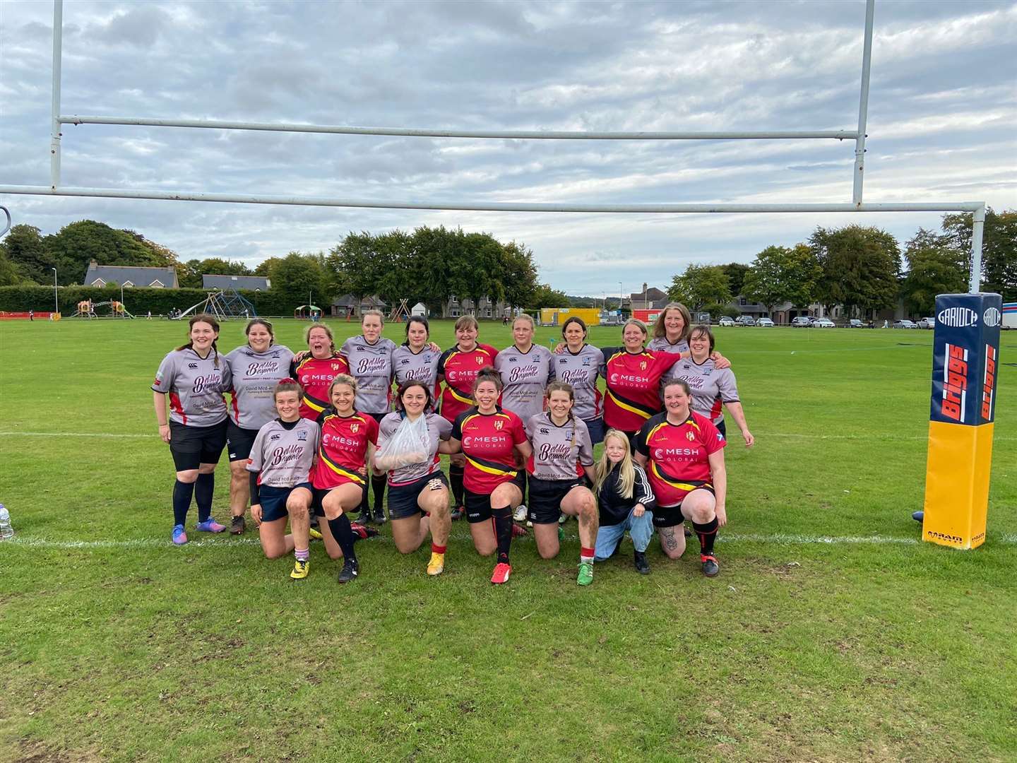 Turriff's and Mackie's womens teams joined forces for the new league games.