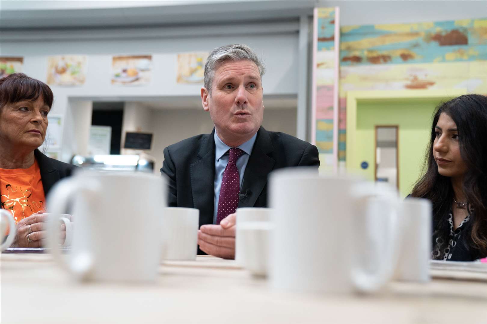 Labour leader Sir Keir Starmer said he made ‘zero apologies’ for the under-fire advert (Stefan Rouseau/PA)
