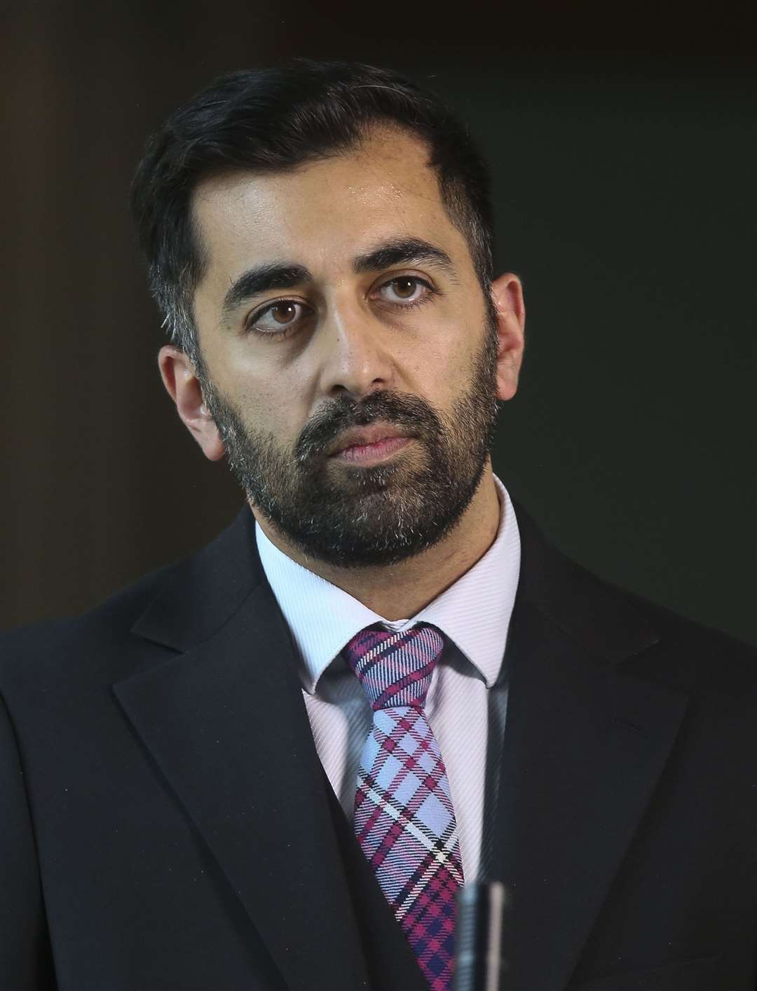 Scottish Justice Secretary Humza Yousaf paid tribute to the families of the victims (Fraser Bremner/Daily Mail/PA)