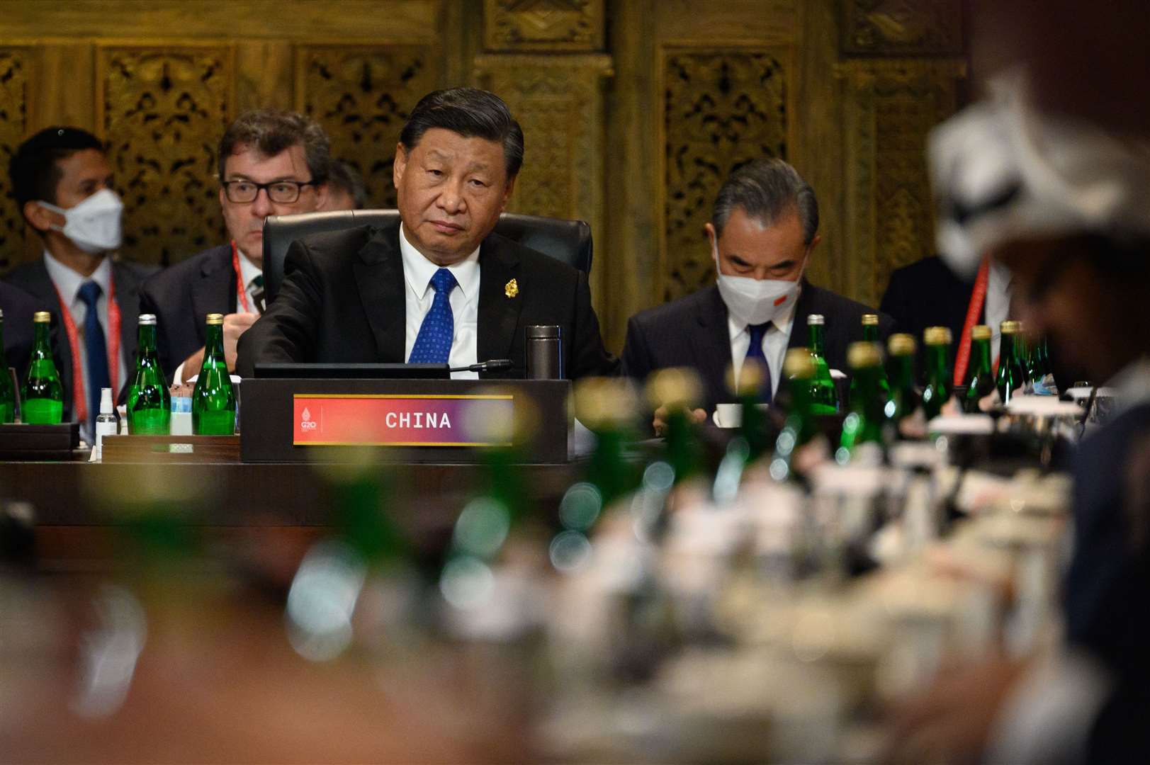 President Xi Jinping of China during the G20 Summit in 2022 (Leon Neal/PA)