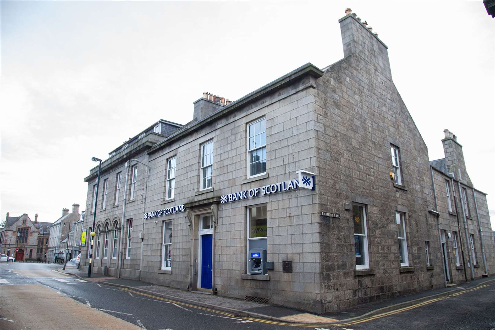 The Bank of Scotland in Huntly closed last year and now the mobile service put in place is proving to be unreliable.