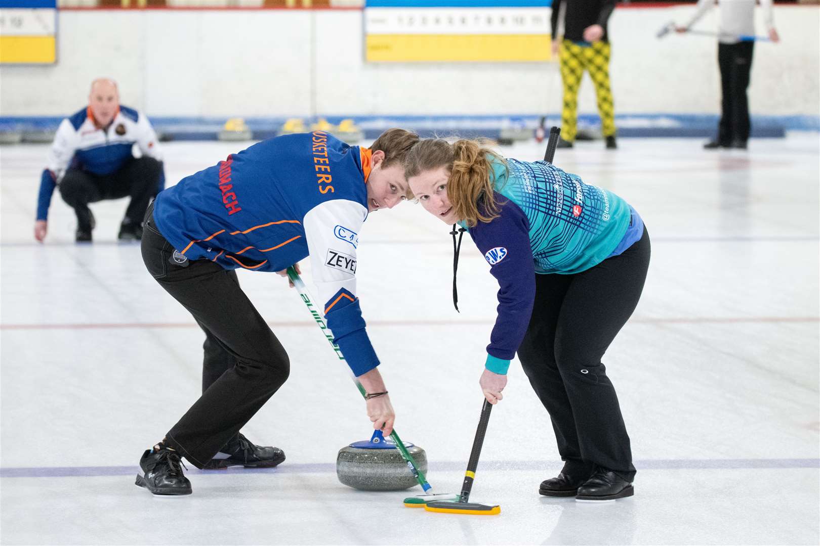 Curling is back at Moray Leisure Centre Ice Rink. Picture: Daniel Forsyth