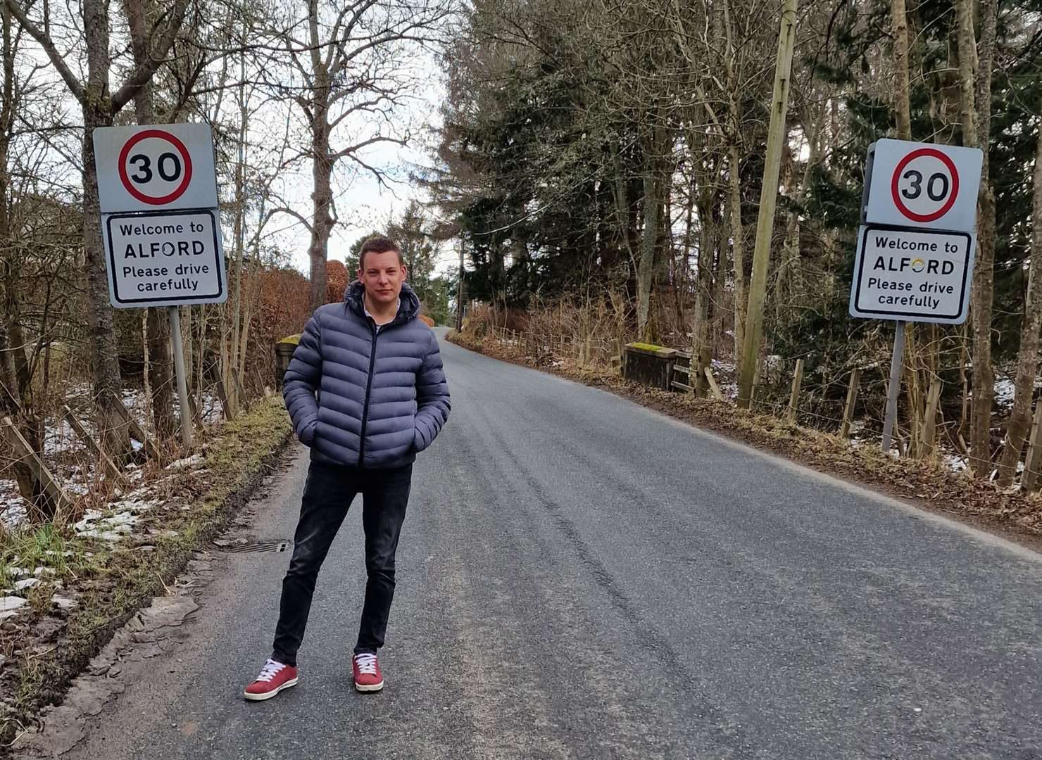 Councillor Robbie Withey welcomed confirmation that an active travel path will be built between Alford and Montgarrie.