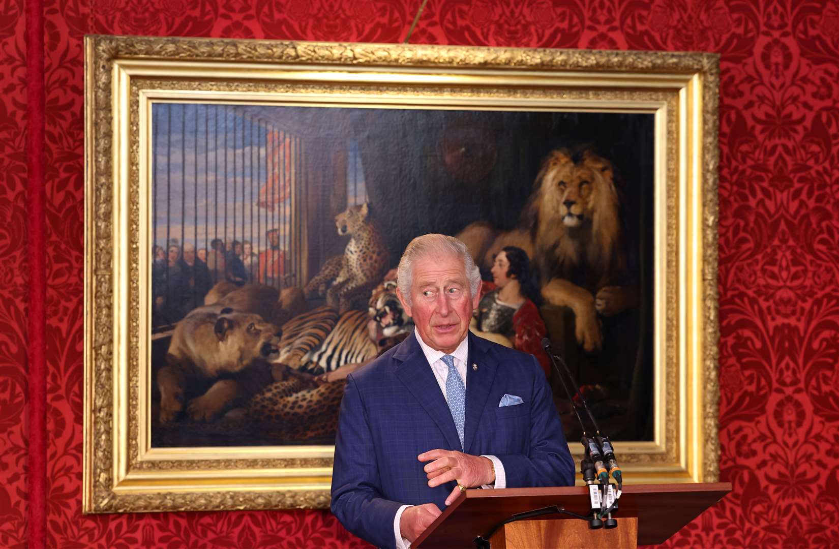 Charles praised the determination of the award winners during the Prince’s Trust event (Tim P. Whitby/PA)