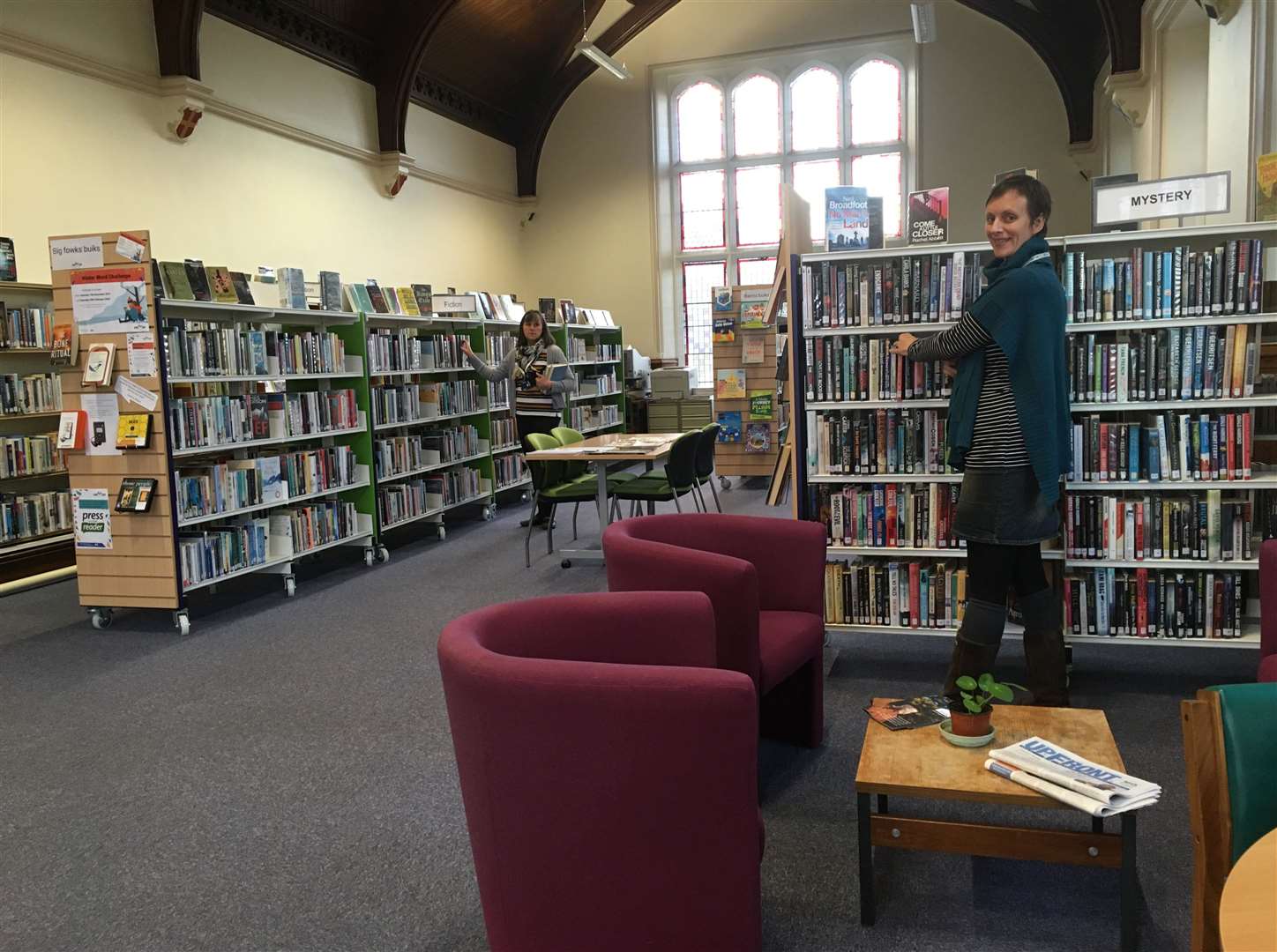 Staff at the Brander Library in Huntly want members of the public to find out more about what services they offer and to input into how services could be expanded.